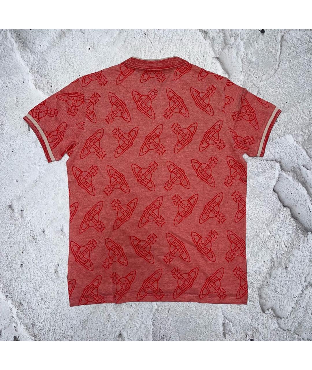 VIVIENNE WESTWOOD Красное поло с коротким рукавом, фото 2