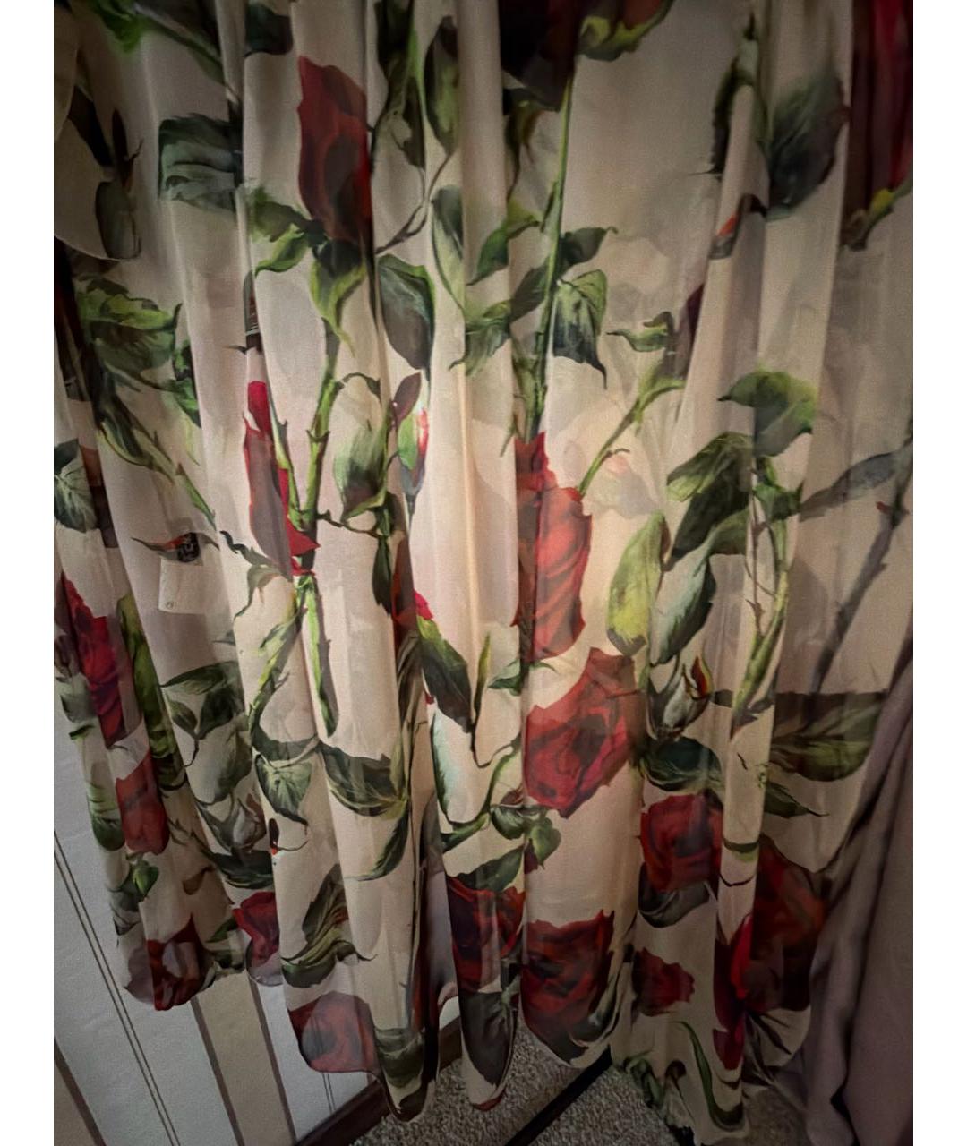 DOLCE&GABBANA Мульти шелковая блузы, фото 4