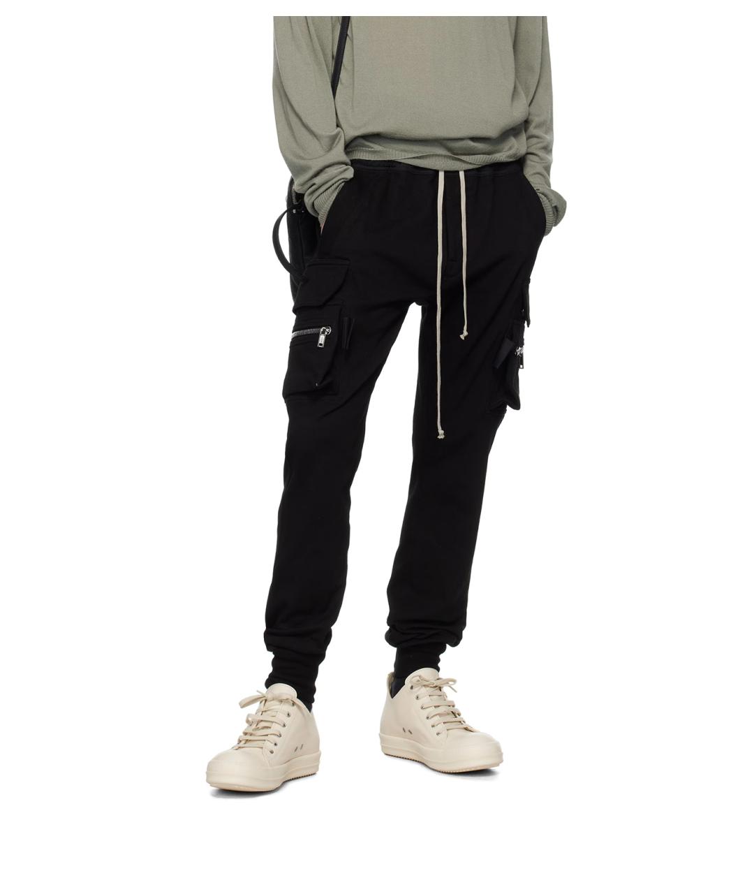 RICK OWENS Белые кожаные низкие кроссовки / кеды, фото 8