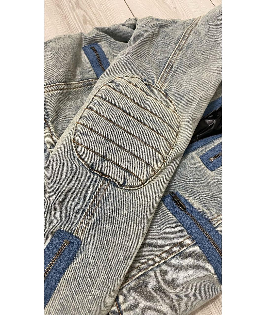 PERFECT MOMENT Голубой хлопко-эластановый комбинезон, фото 8