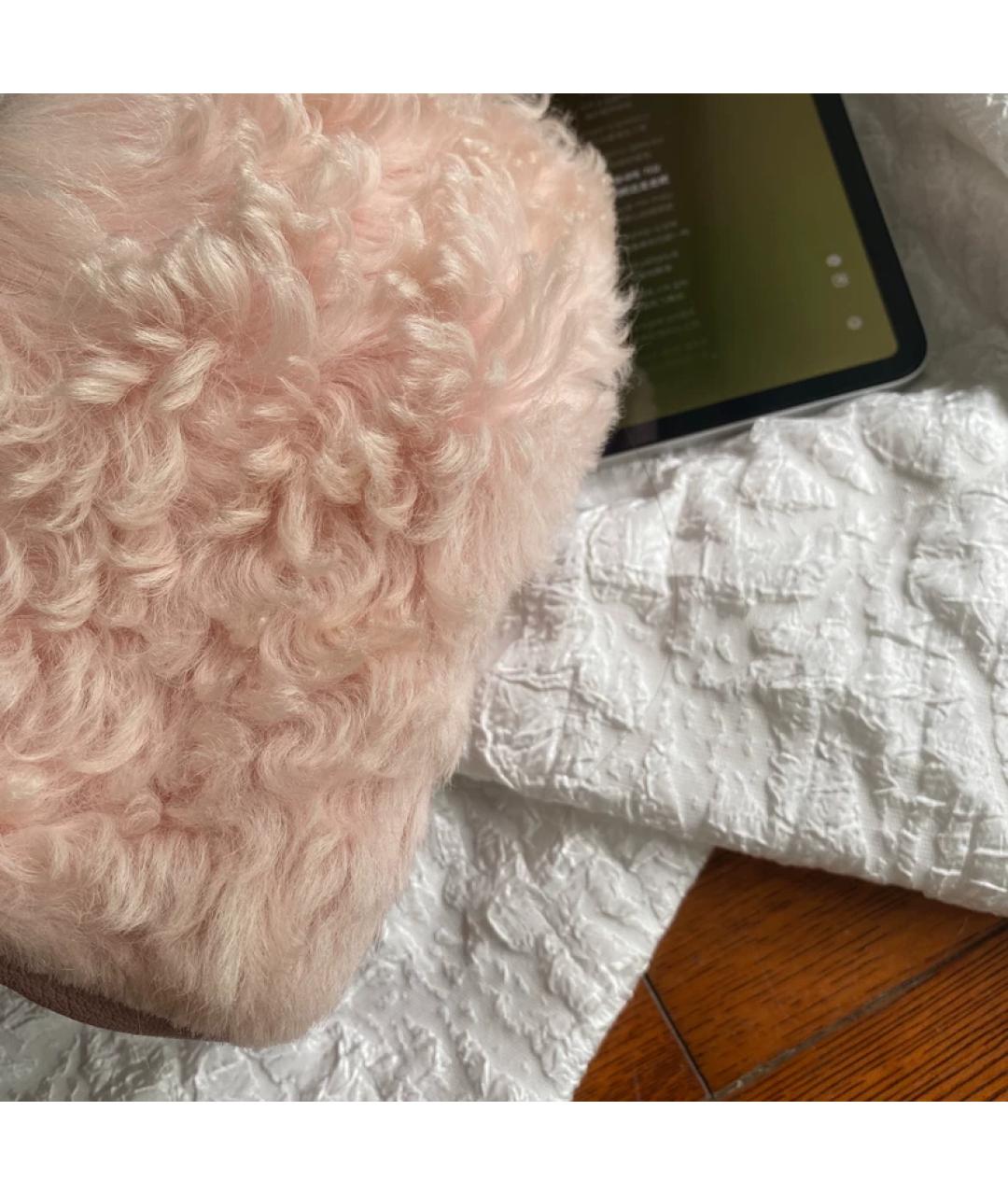 MIU MIU Бежевая сумка с короткими ручками, фото 4