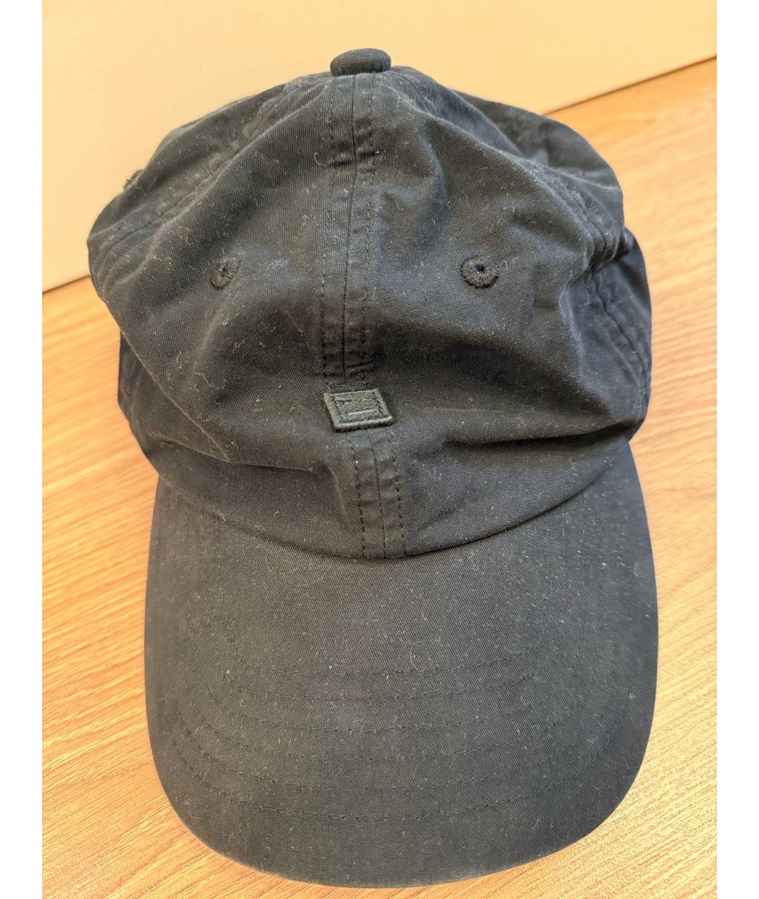 ACNE STUDIOS Черная хлопковая кепка, фото 7