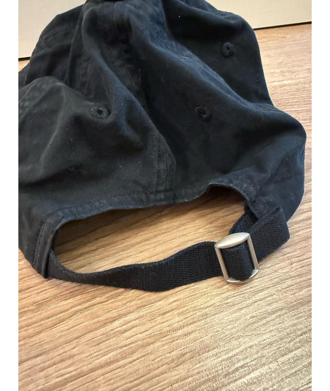 ACNE STUDIOS Черная хлопковая кепка, фото 5