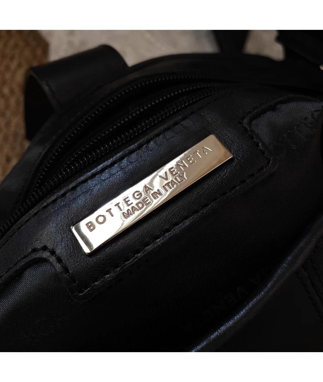 BOTTEGA VENETA Черная сумка с короткими ручками, фото 5