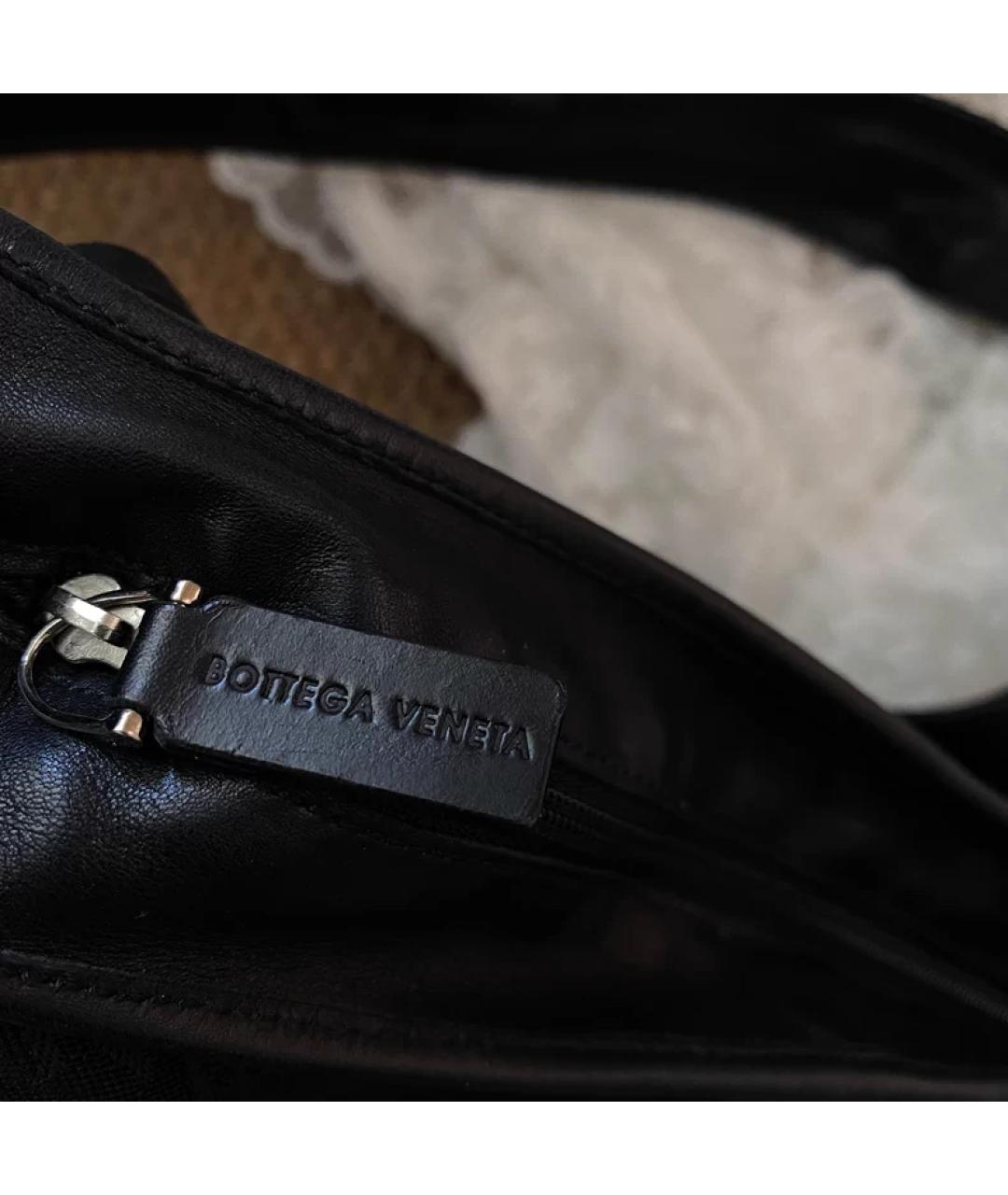 BOTTEGA VENETA Черная сумка с короткими ручками, фото 3