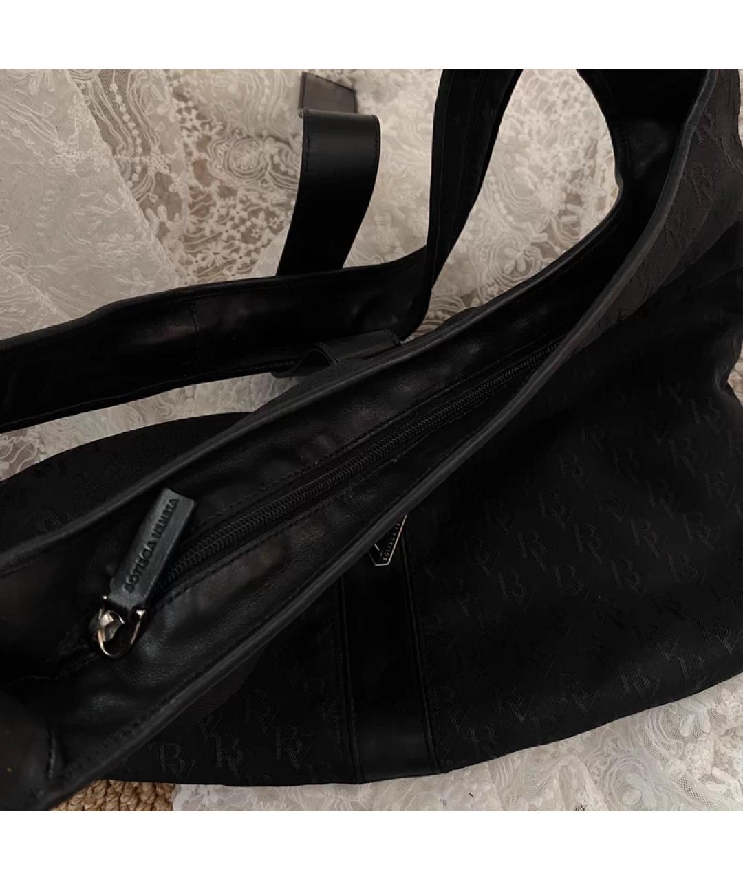 BOTTEGA VENETA Черная сумка с короткими ручками, фото 4