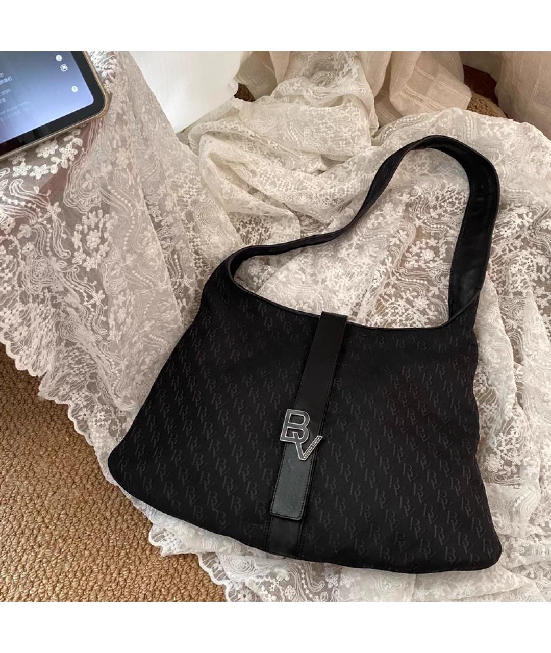 BOTTEGA VENETA Черная сумка с короткими ручками, фото 10