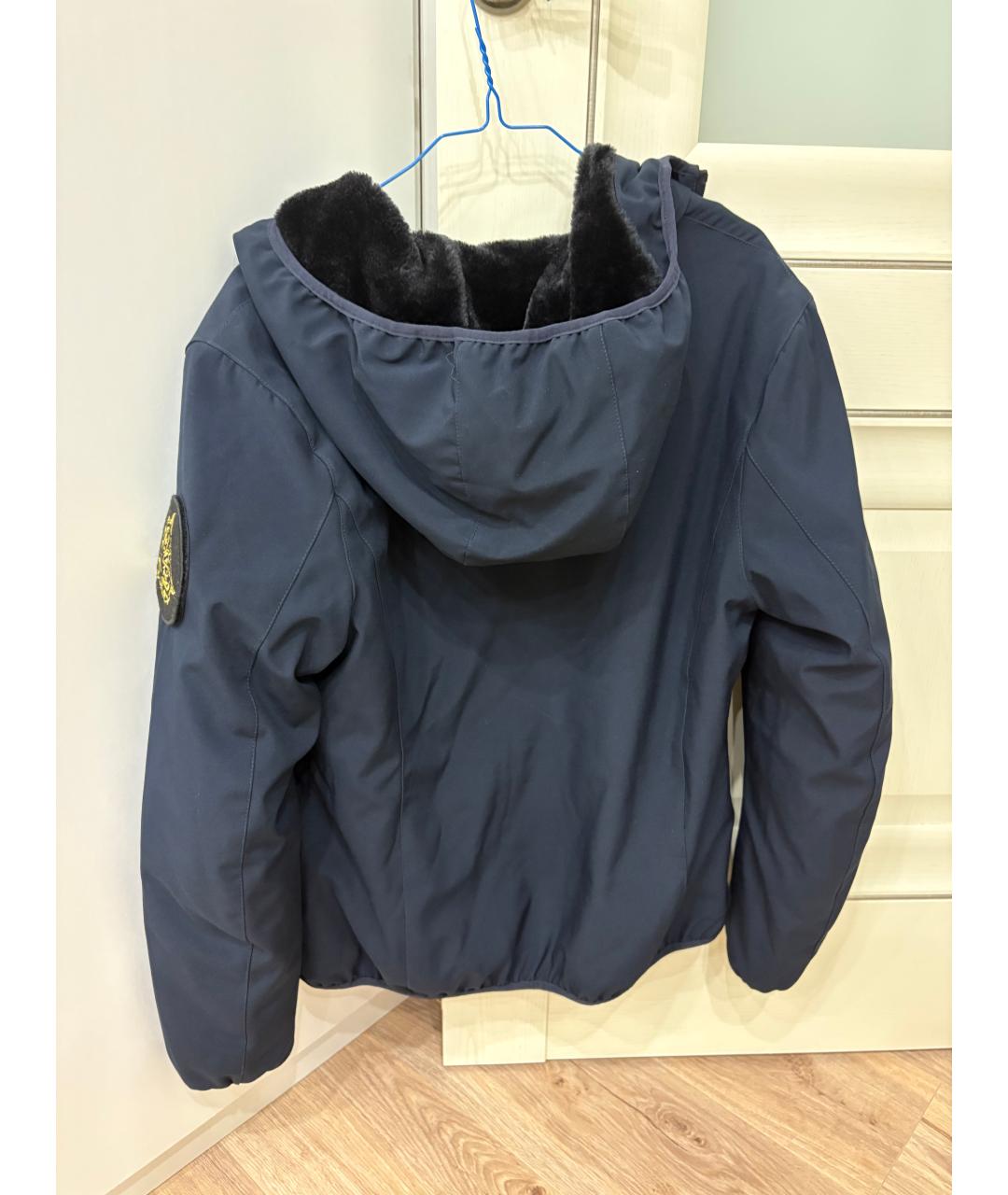 PHILIPP PLEIN Черная полиэстеровая куртка, фото 2