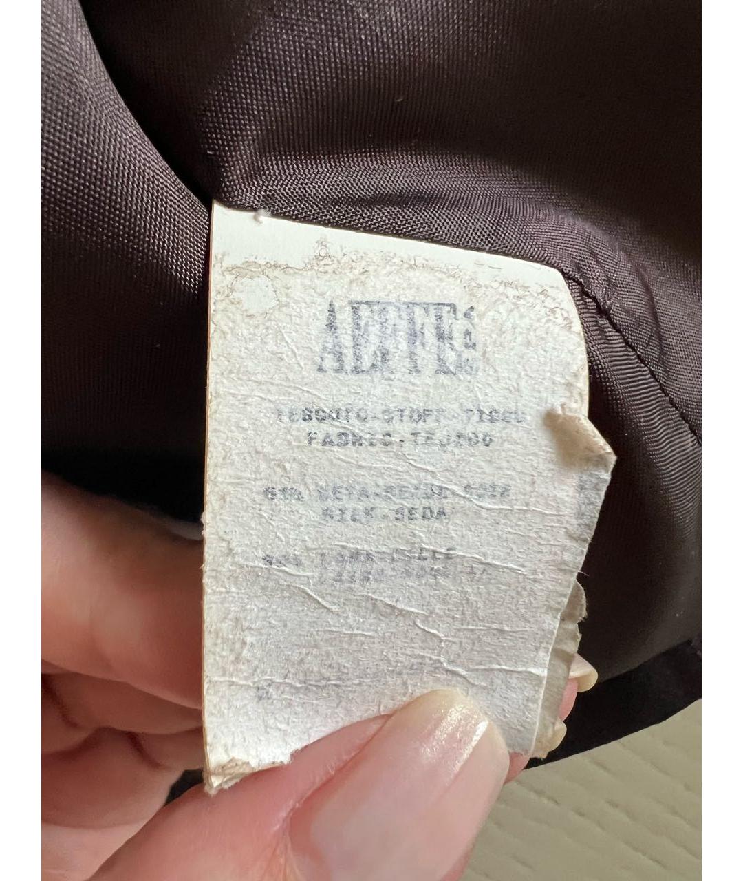 MOSCHINO Коричневый кожаный жакет/пиджак, фото 5