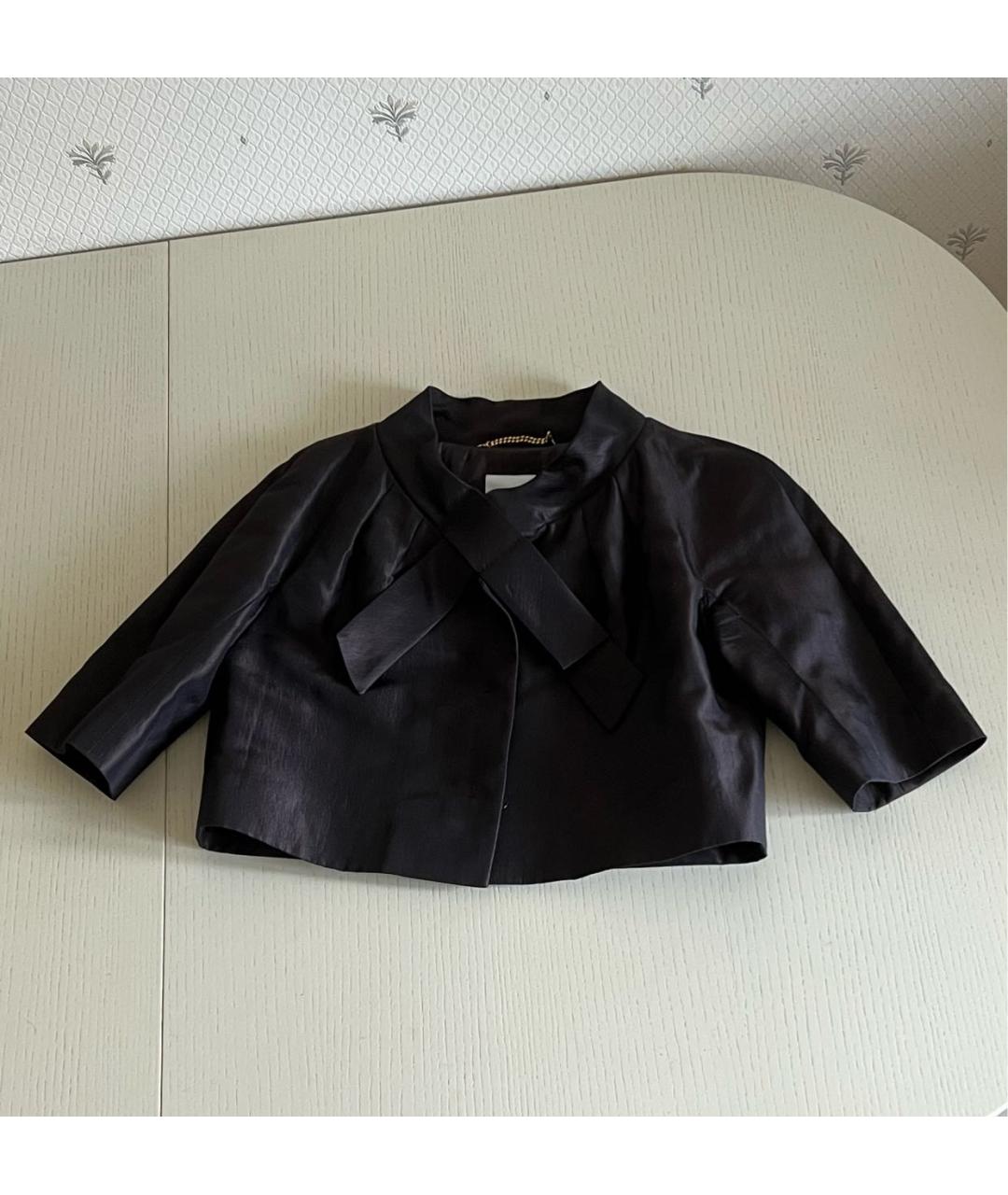 MOSCHINO Коричневый кожаный жакет/пиджак, фото 9