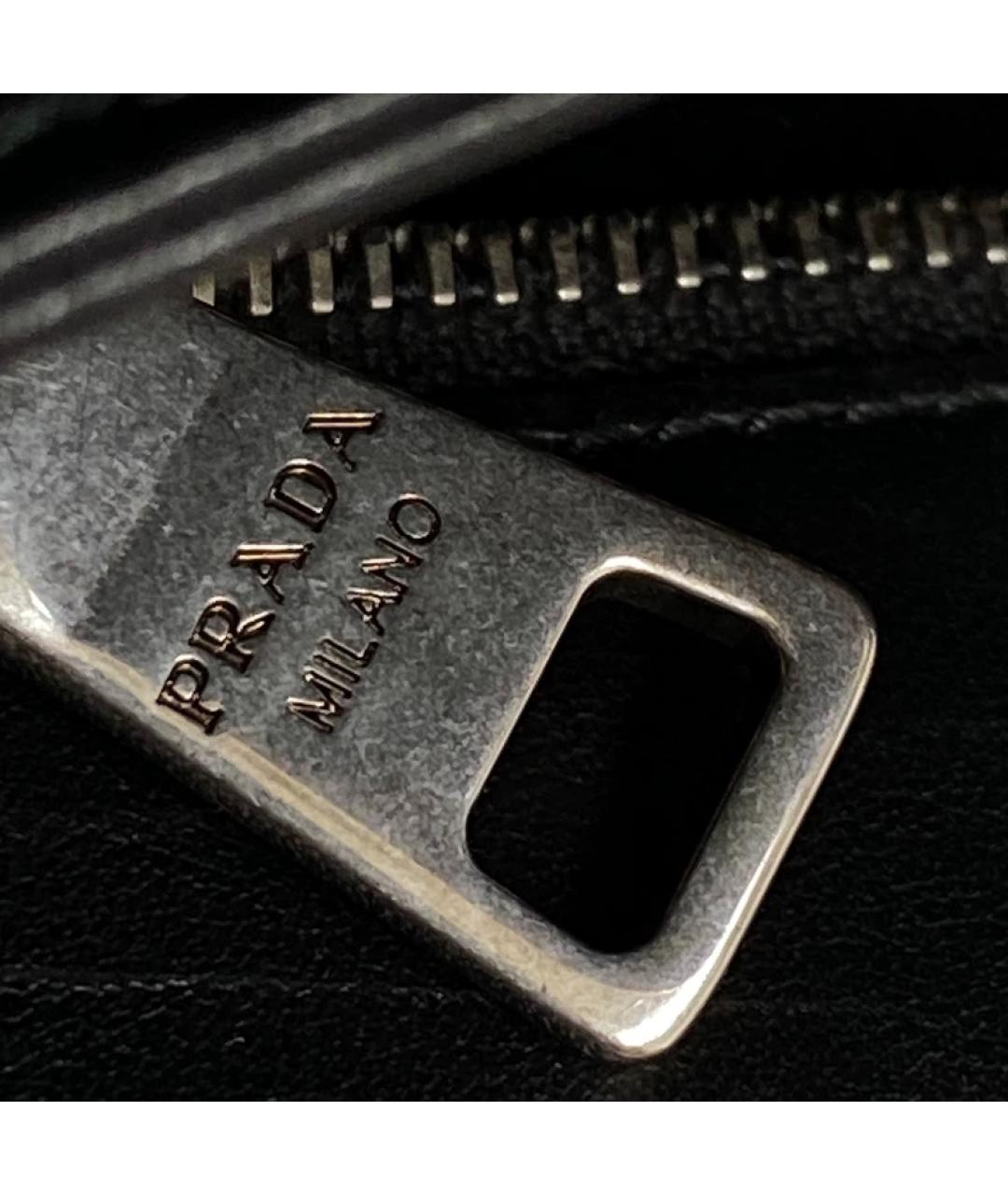 PRADA Розовая кожаная сумка с короткими ручками, фото 5