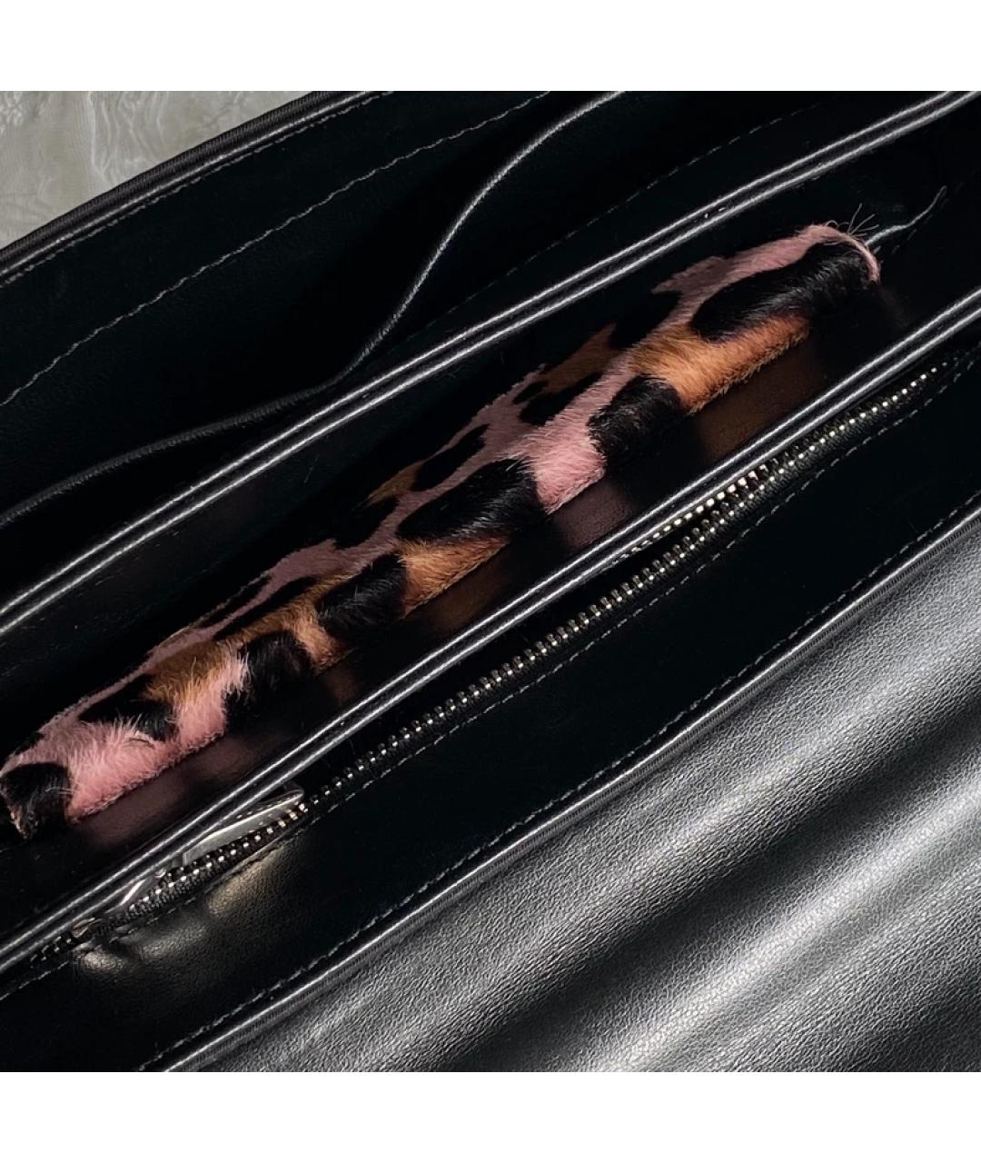 PRADA Розовая кожаная сумка с короткими ручками, фото 3