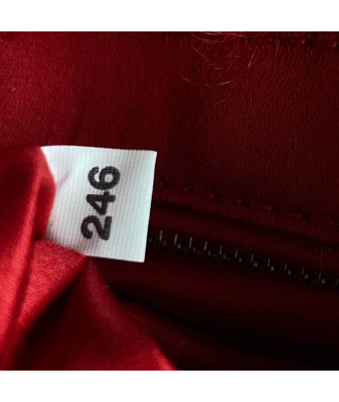 MIU MIU Красная сумка с короткими ручками, фото 8