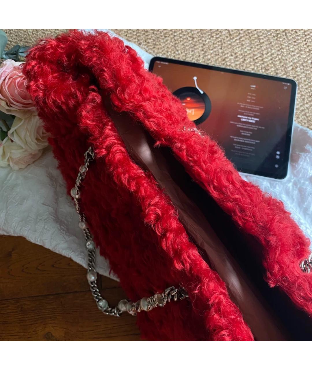 MIU MIU Красная сумка с короткими ручками, фото 2