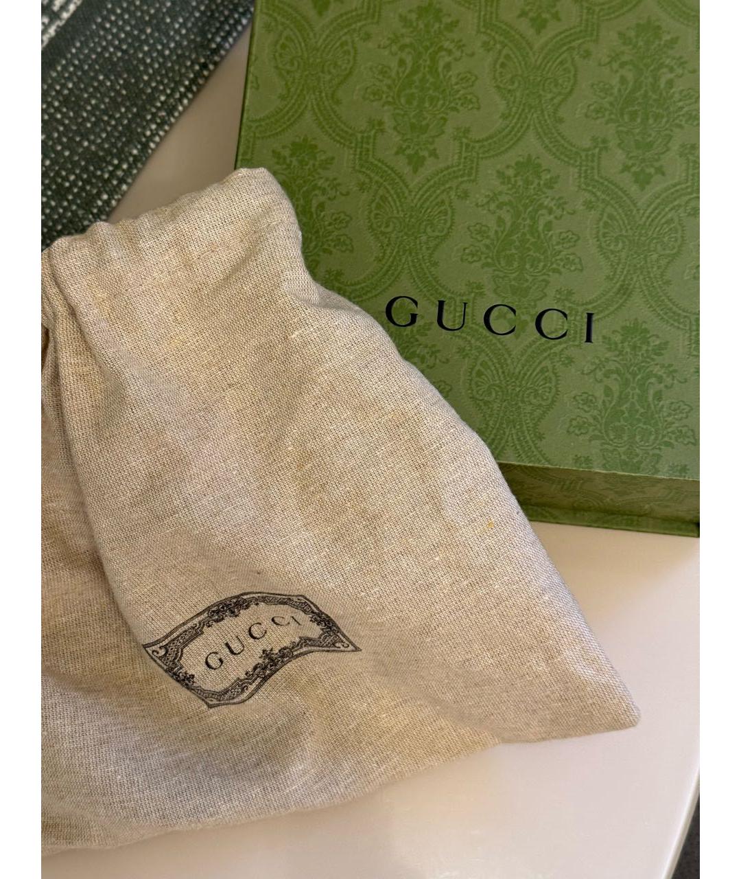 GUCCI Черный кожаный ремень, фото 4