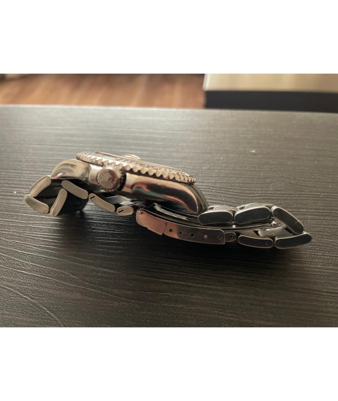 ROLEX Серебряные платиновые часы, фото 4