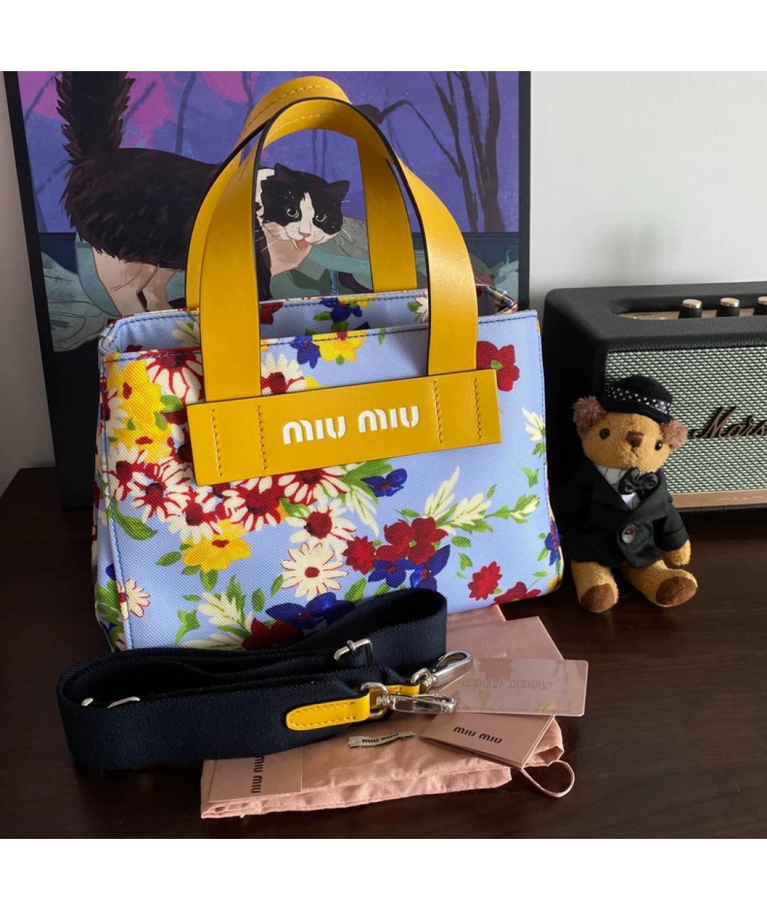 MIU MIU Сумка с короткими ручками, фото 8