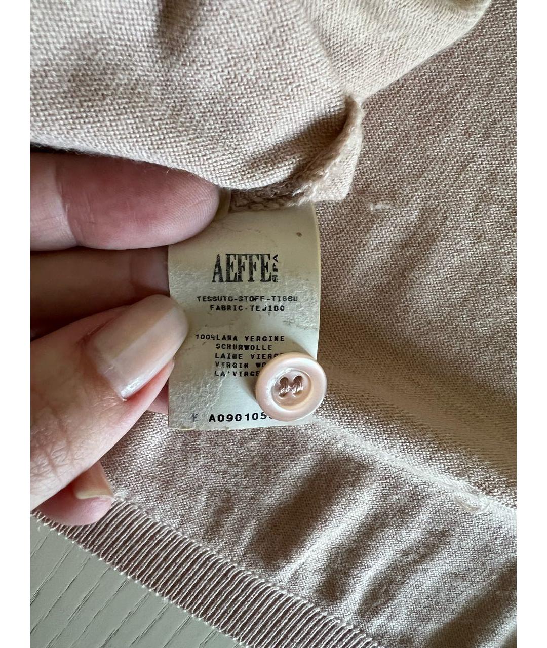 MOSCHINO Розовый шерстяной кардиган, фото 3