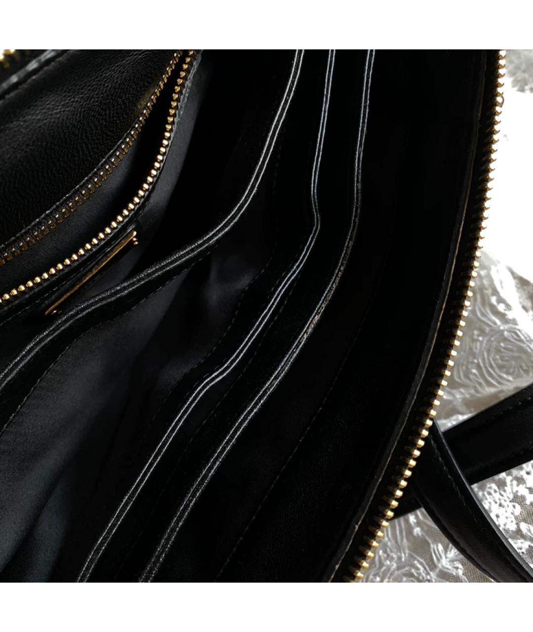 MIU MIU Черная сумка с короткими ручками, фото 3