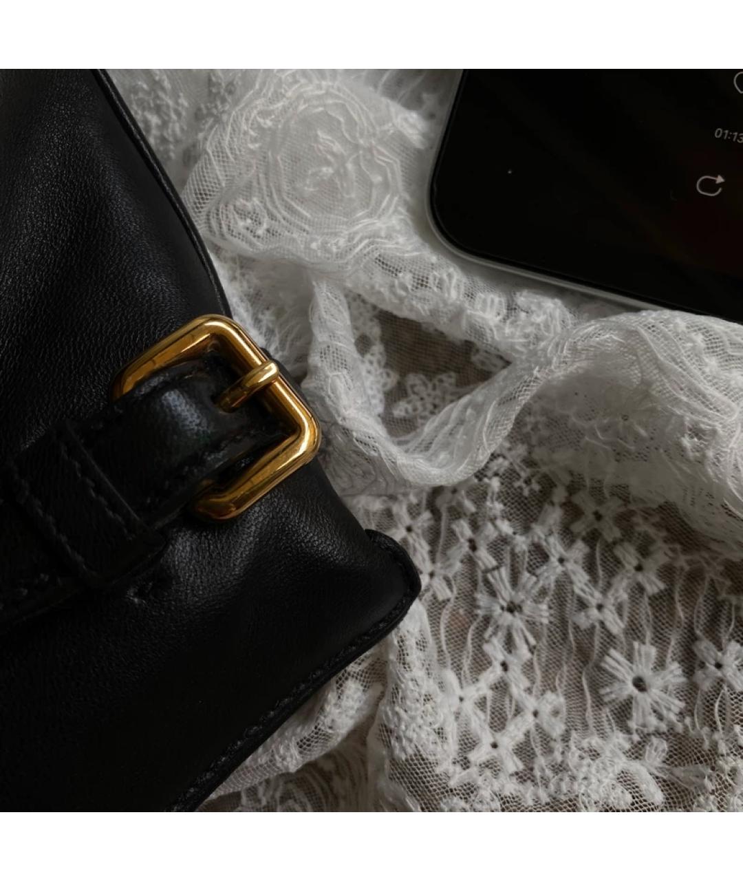 MIU MIU Черная сумка с короткими ручками, фото 2