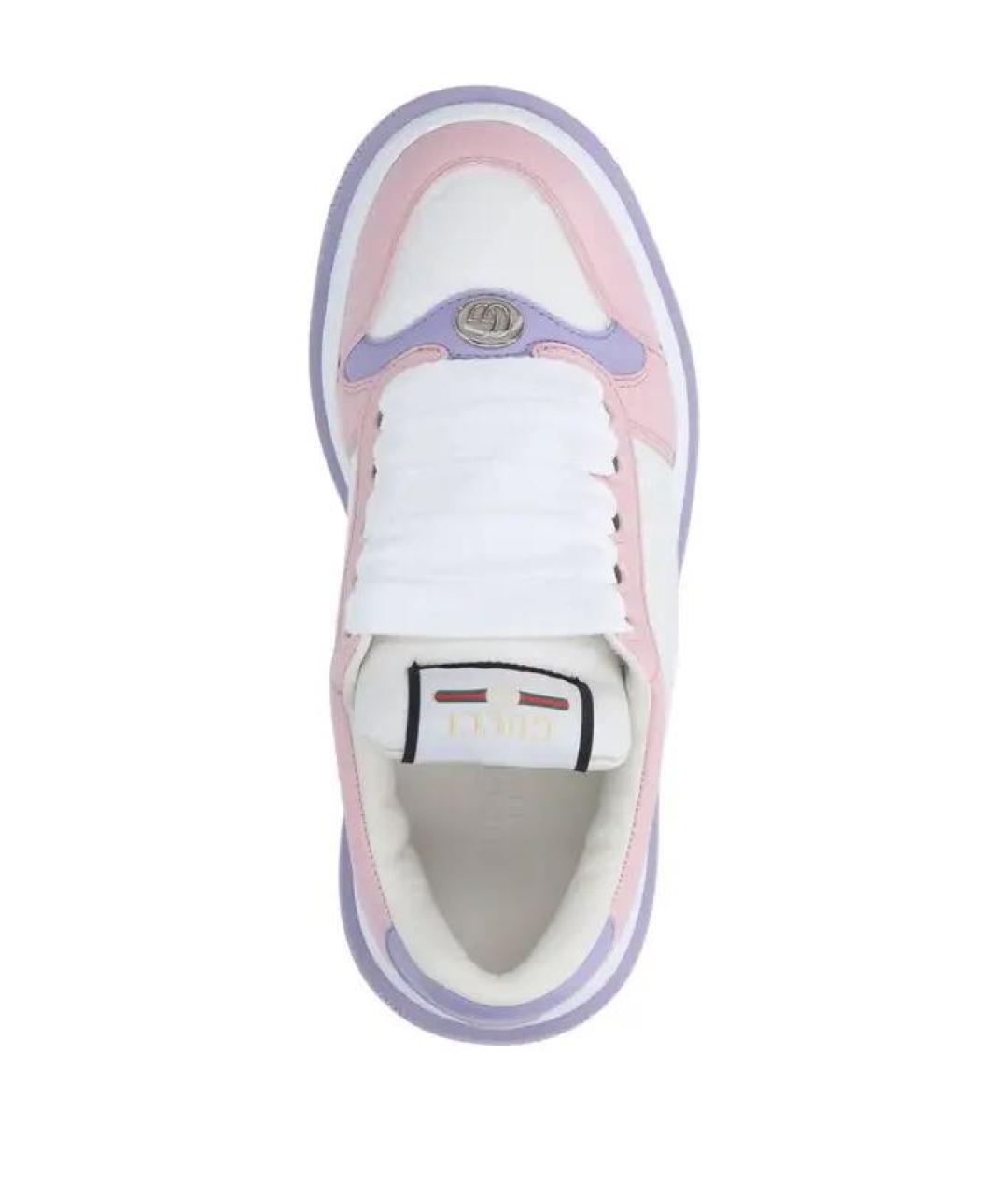 GUCCI Мульти кожаные кеды, фото 2