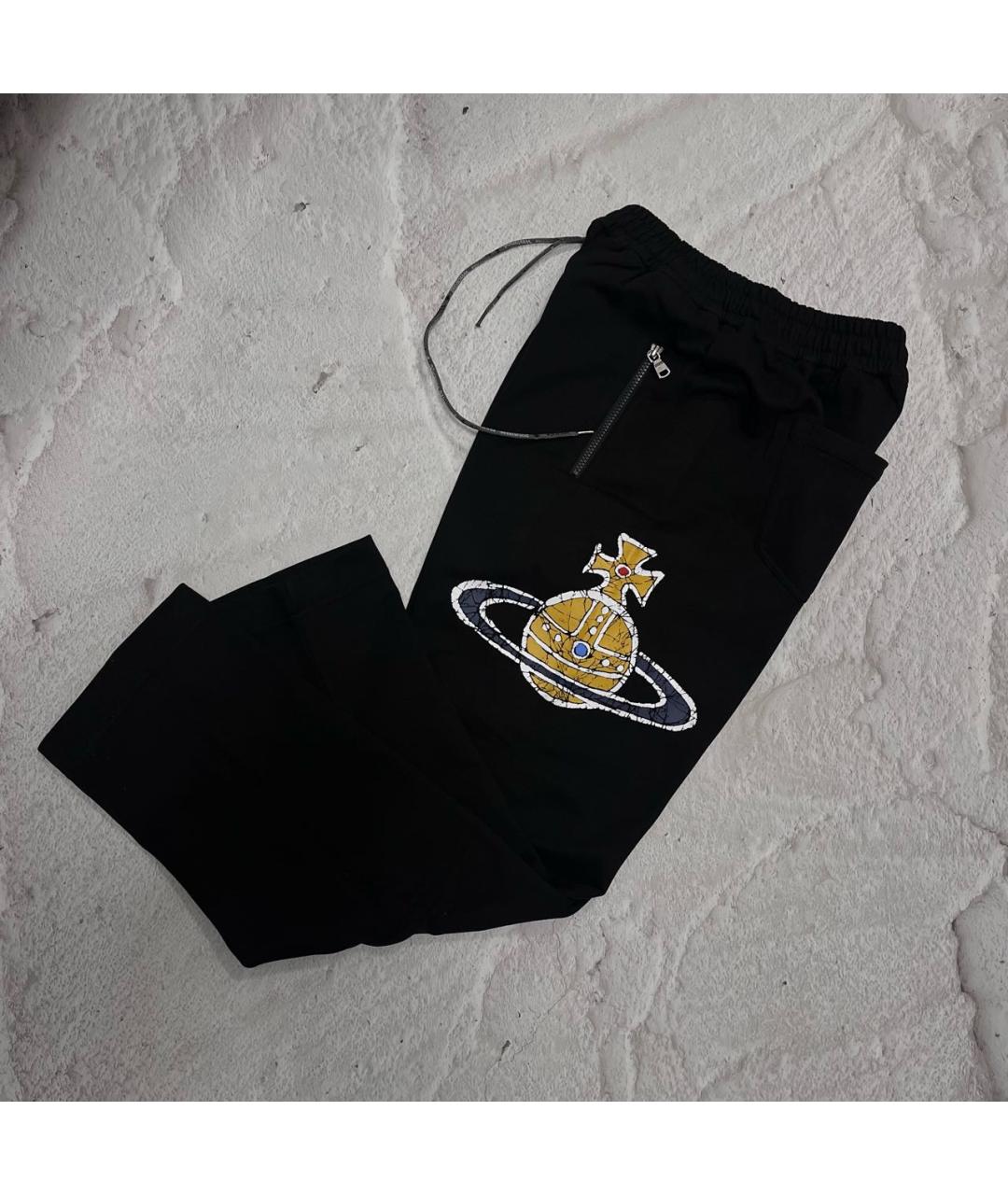 VIVIENNE WESTWOOD Мульти хлопковые повседневные брюки, фото 4