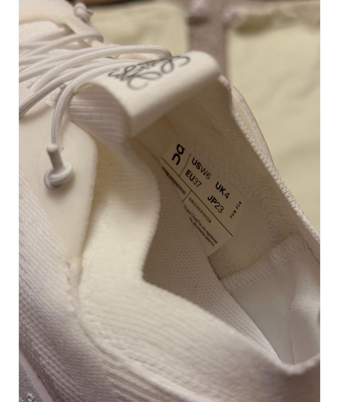 LOEWE Белые кроссовки, фото 4