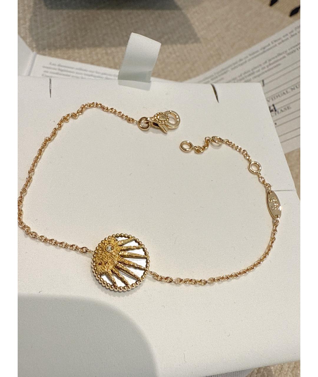 CHRISTIAN DIOR Золотой браслет из желтого золота, фото 8