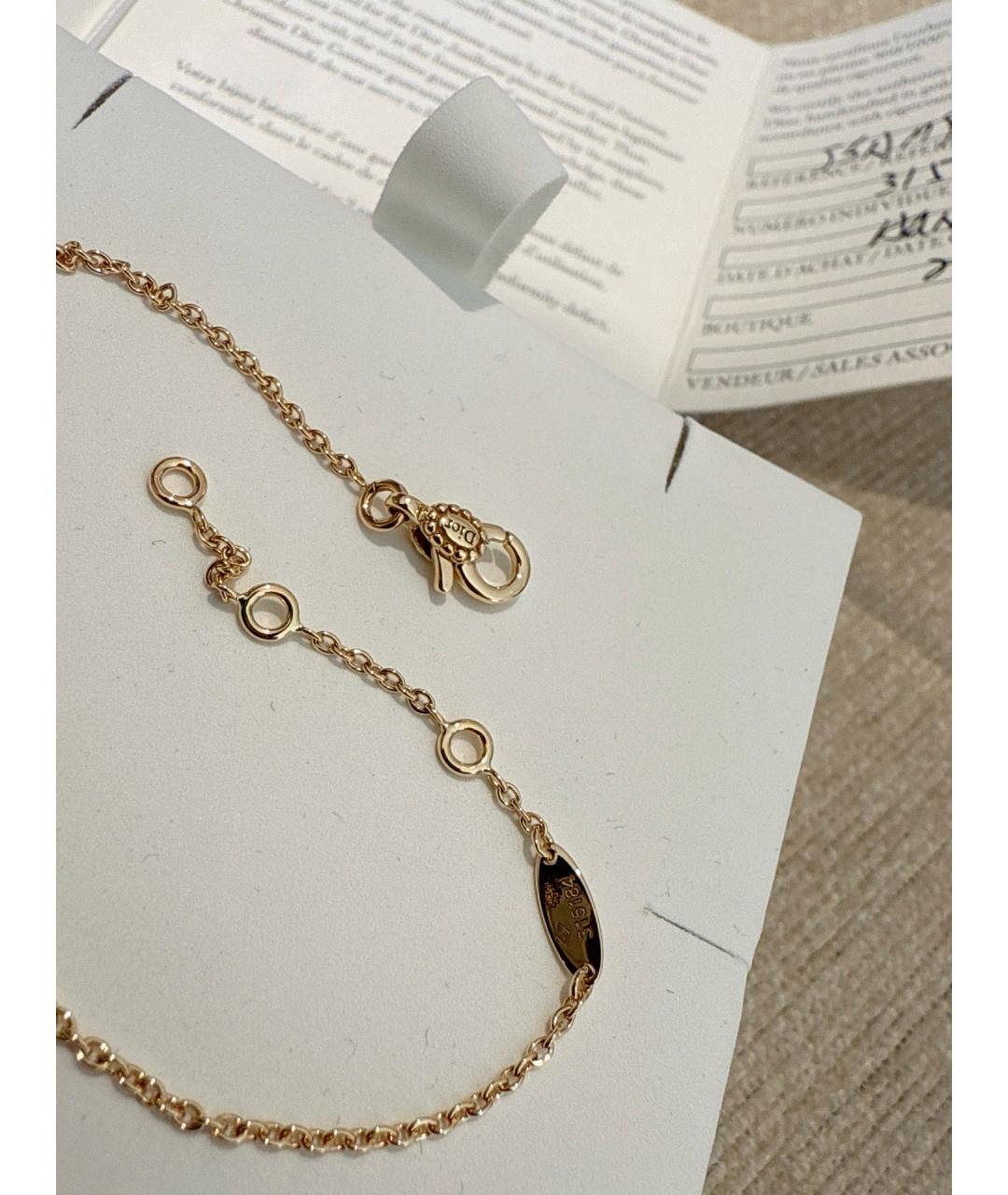 CHRISTIAN DIOR Золотой браслет из желтого золота, фото 4