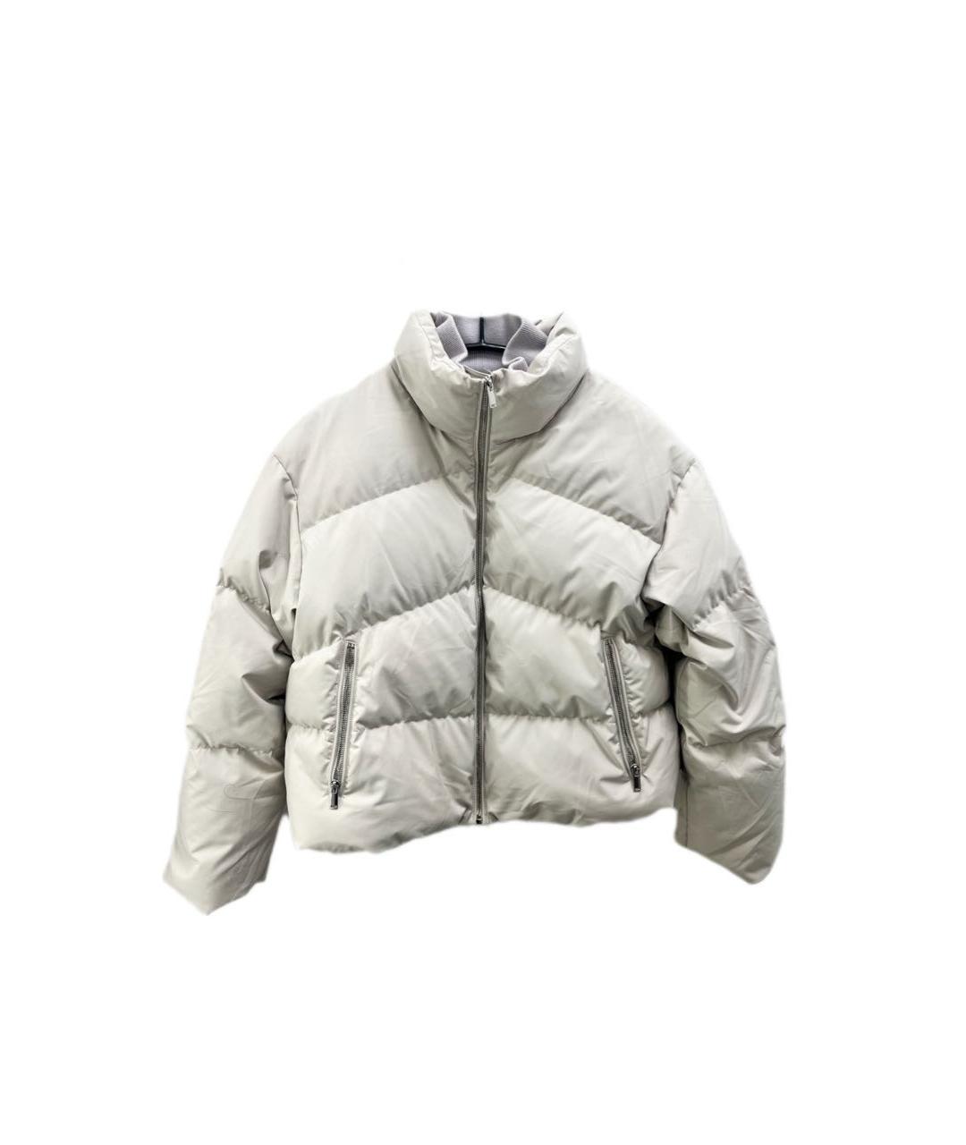 12 STOREEZ Бежевый полиэстеровый пуховик, фото 7