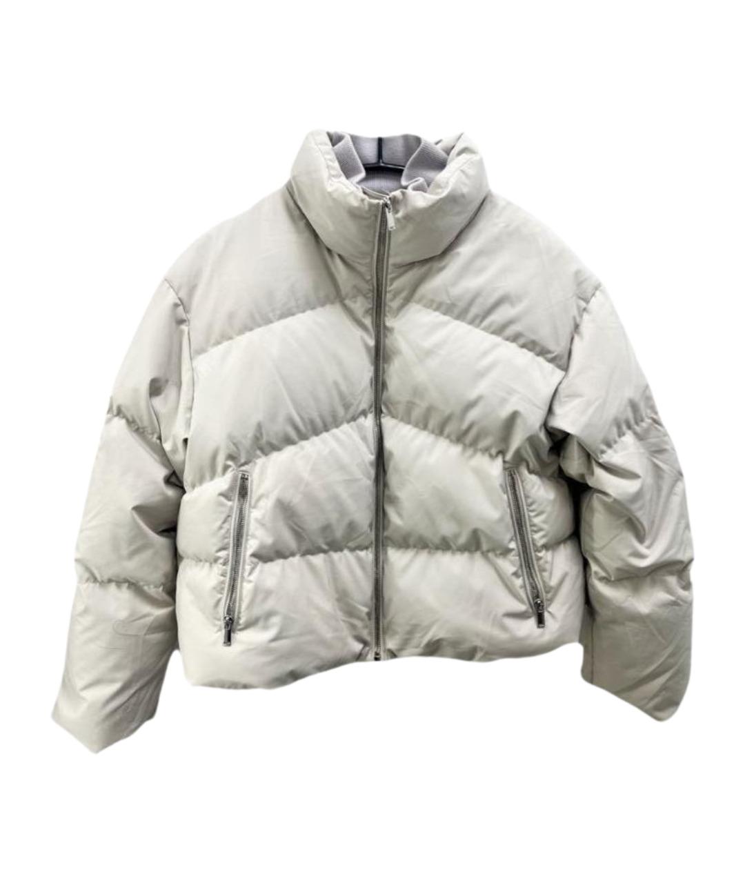 12 STOREEZ Бежевый полиэстеровый пуховик, фото 1