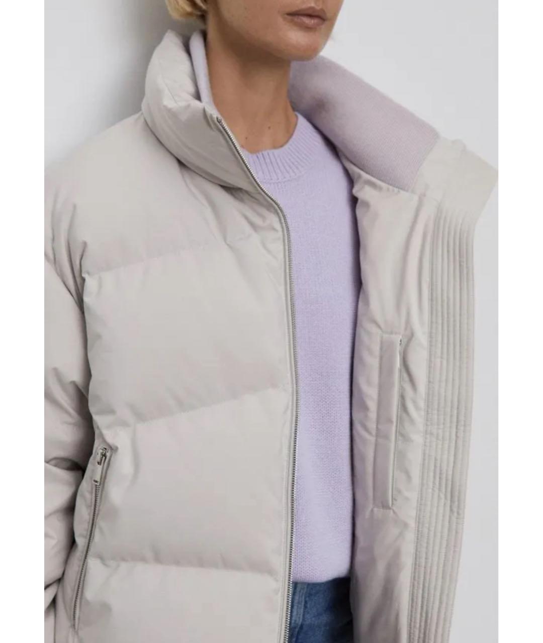 12 STOREEZ Бежевый полиэстеровый пуховик, фото 6