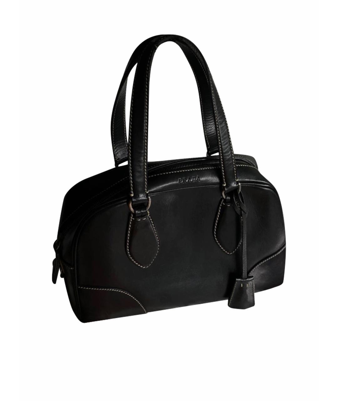 PRADA Черная сумка с короткими ручками, фото 1