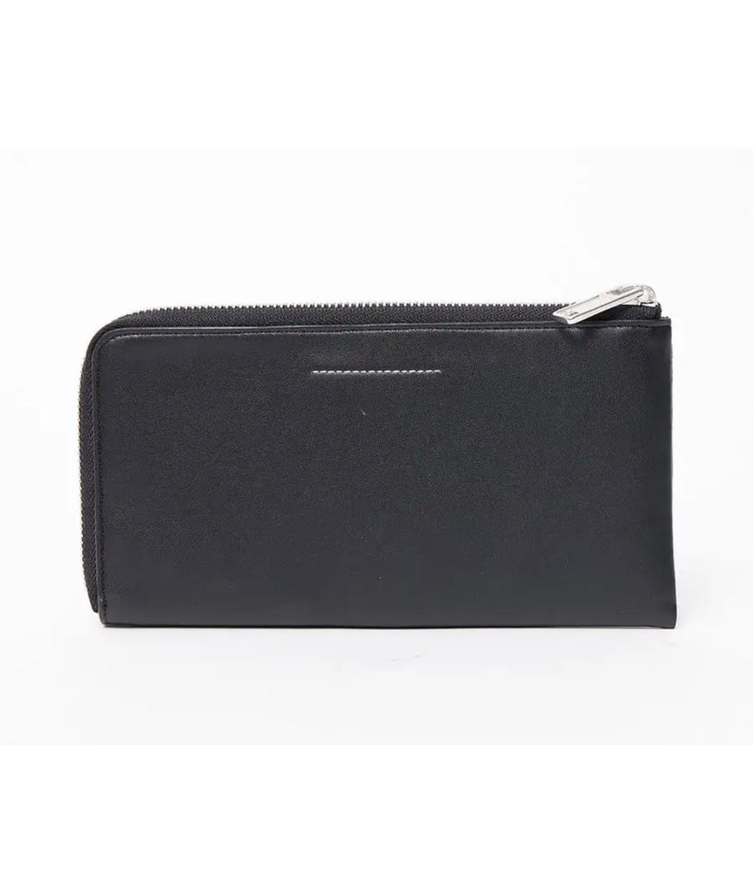 MM6 MAISON MARGIELA Антрацитовый кошелек, фото 2