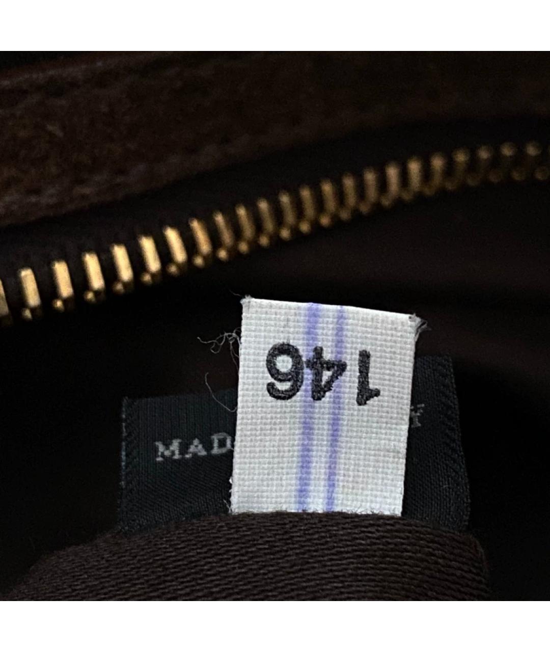 MIU MIU Коричневая сумка с короткими ручками, фото 7