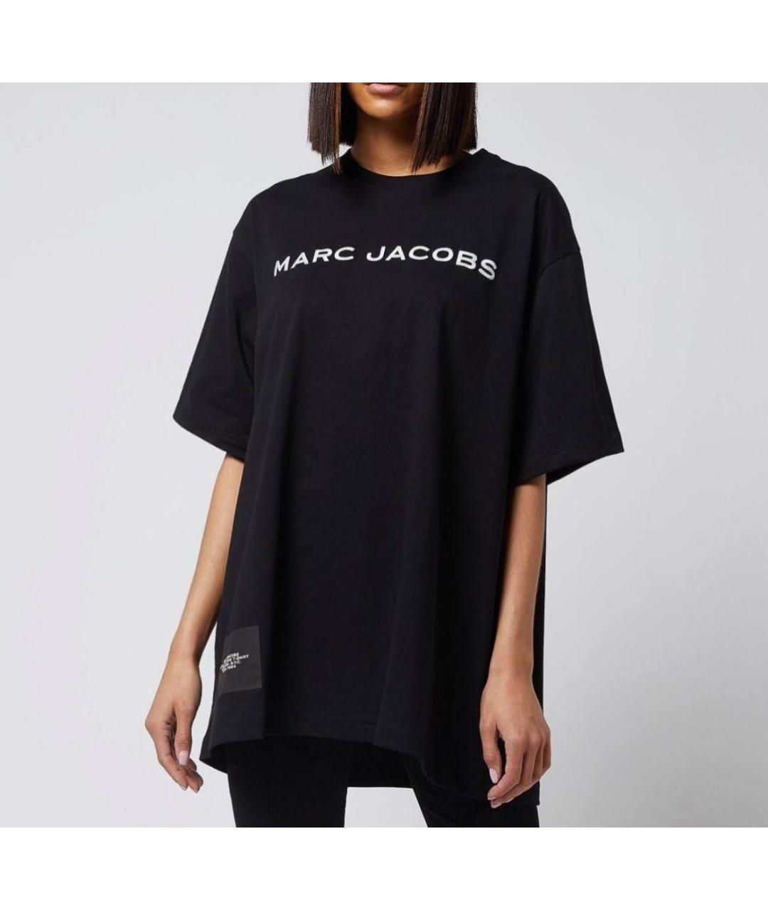 MARC JACOBS Черная хлопковая футболка, фото 7