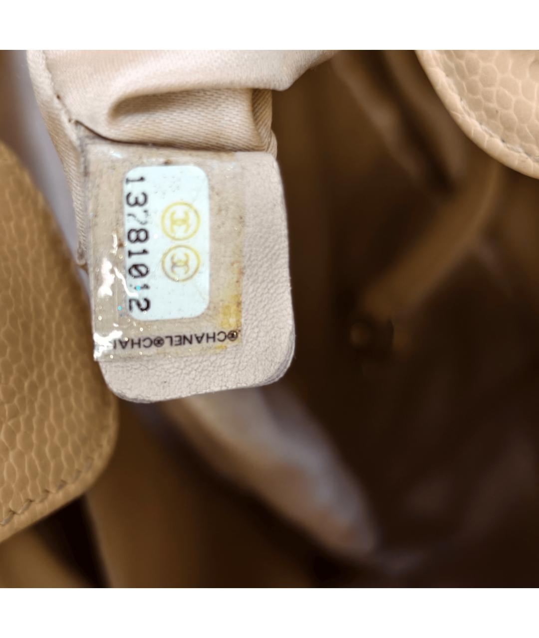 CHANEL Желтая кожаная сумка через плечо, фото 5