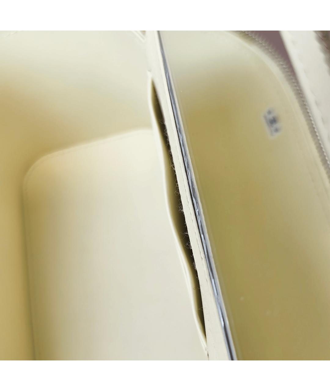 CHANEL Желтая кожаная сумка через плечо, фото 7