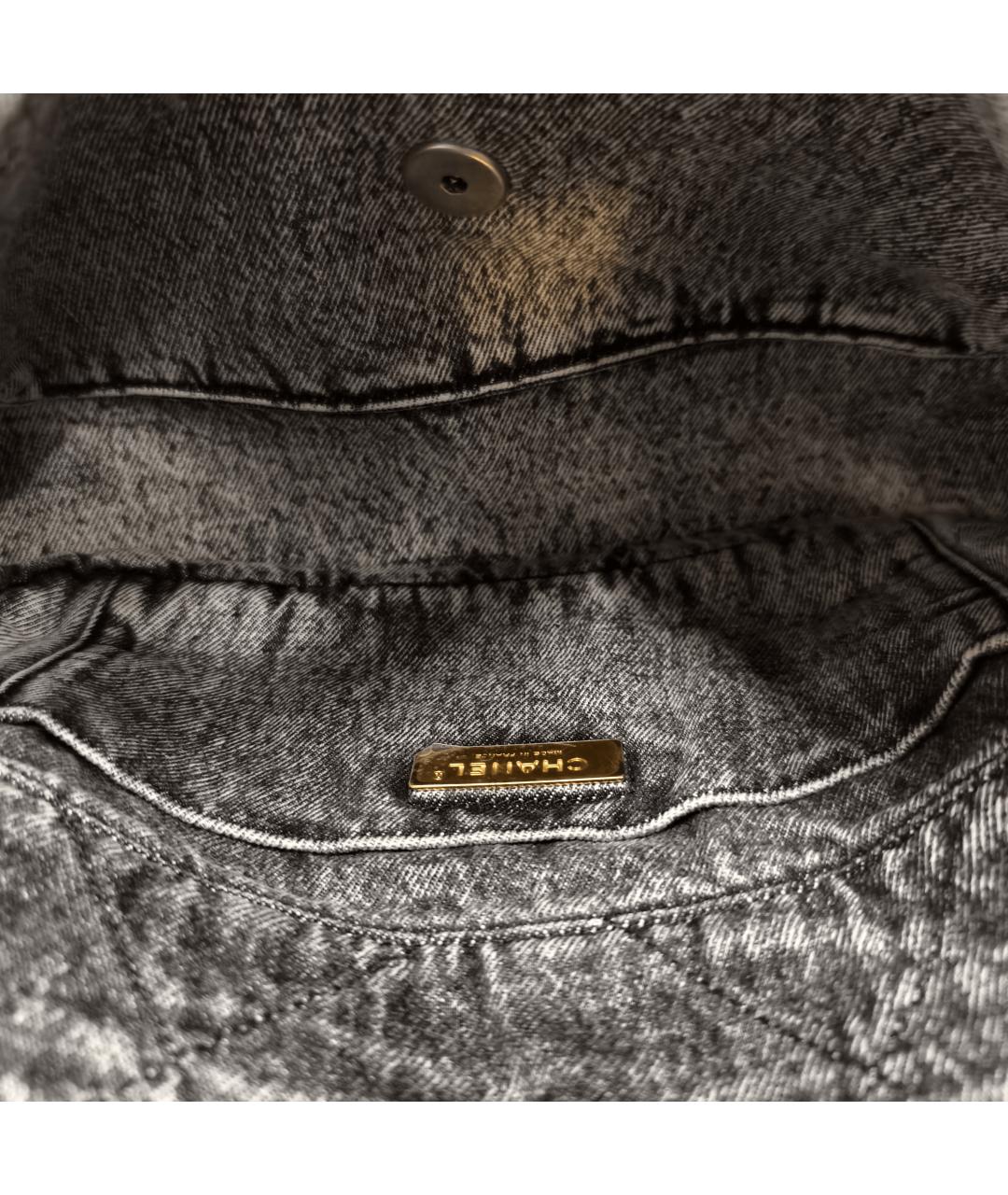 CHANEL Черная сумка через плечо, фото 9