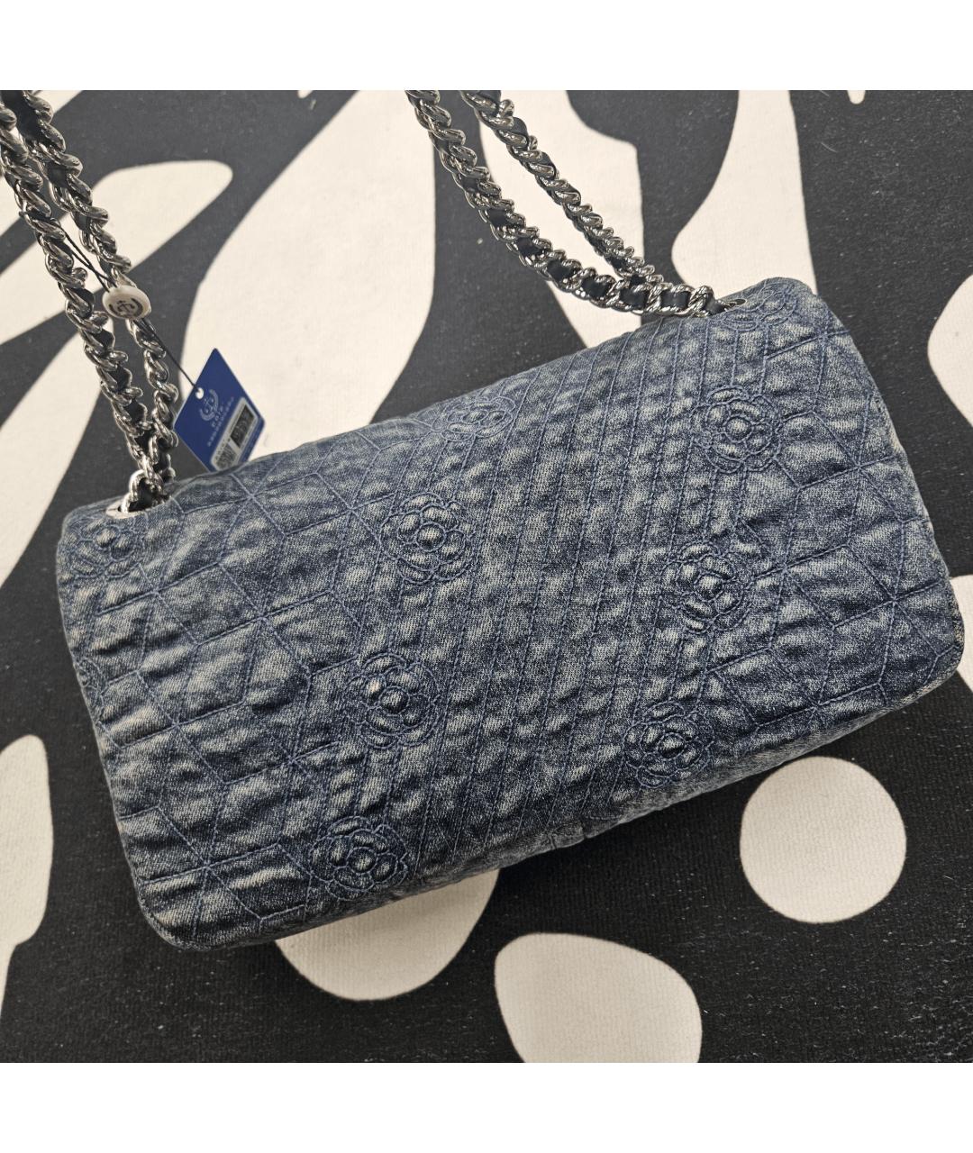 CHANEL Темно-синяя сумка через плечо, фото 2