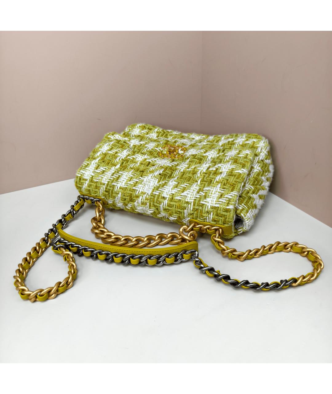 CHANEL Тканевая сумка через плечо, фото 3