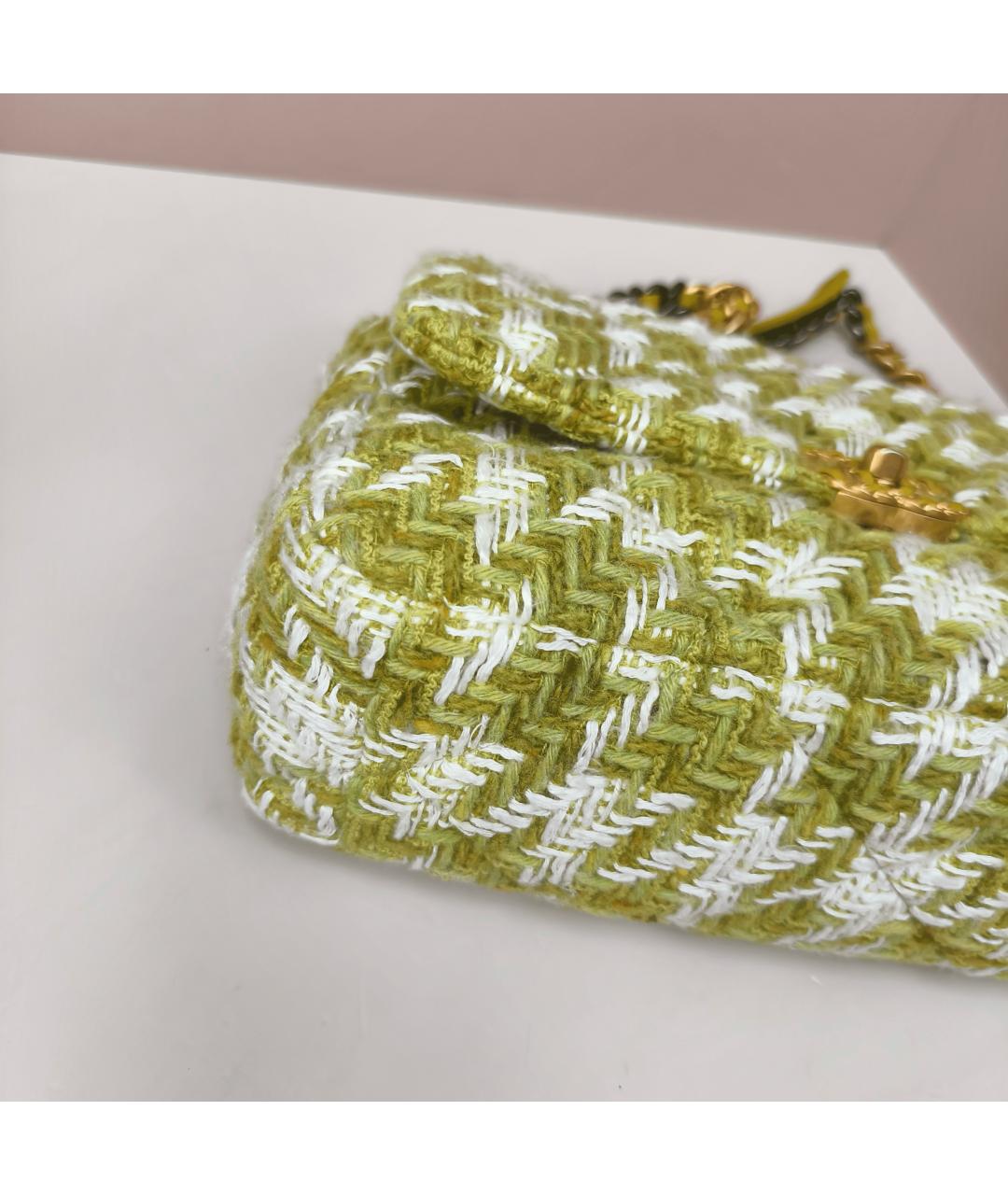 CHANEL Тканевая сумка через плечо, фото 5