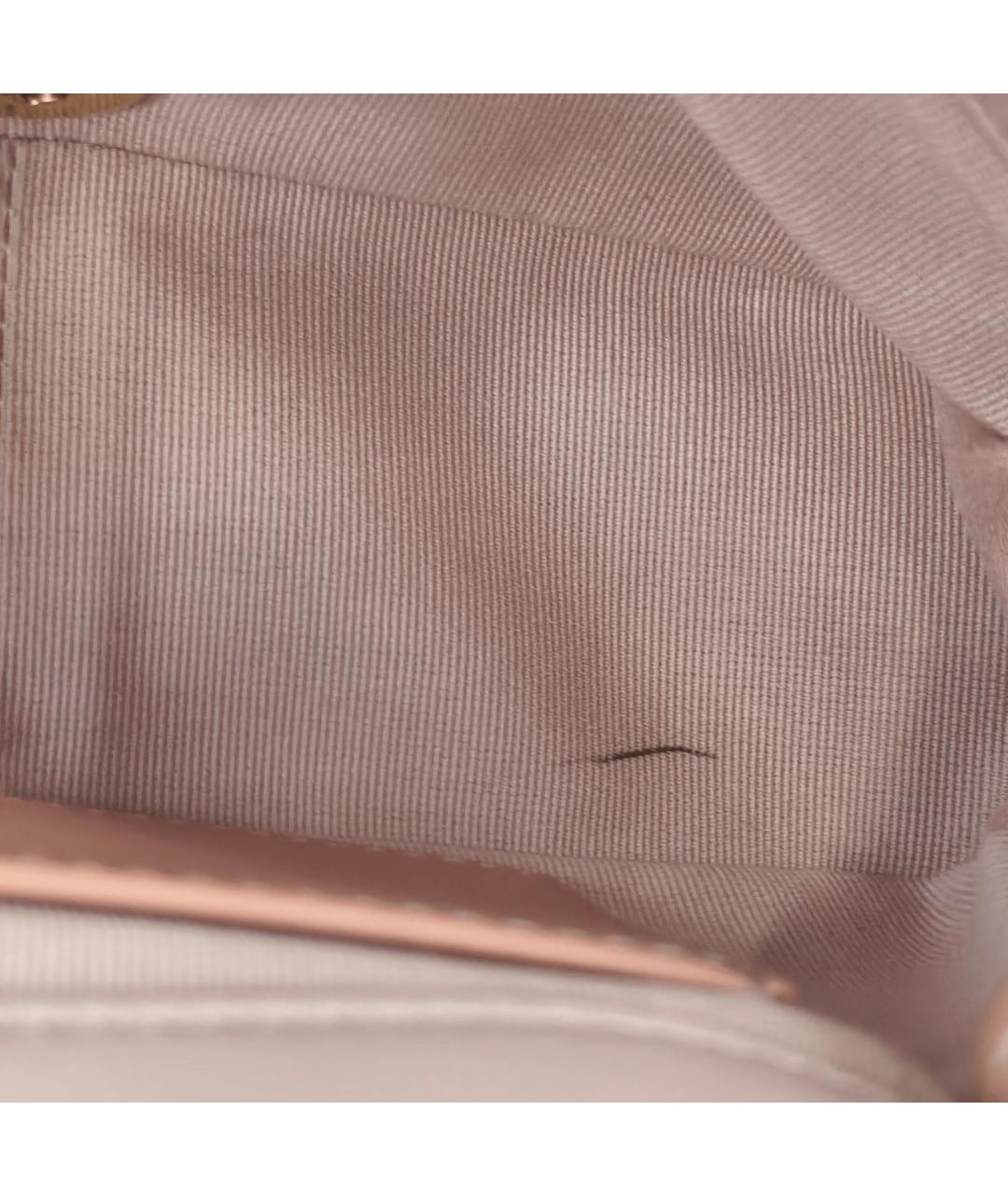 CHANEL Розовая кожаная сумка через плечо, фото 4