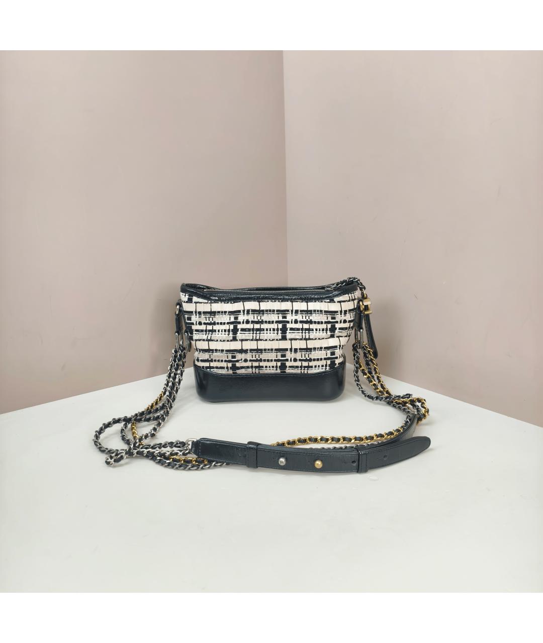 CHANEL Белая кожаная сумка через плечо, фото 6