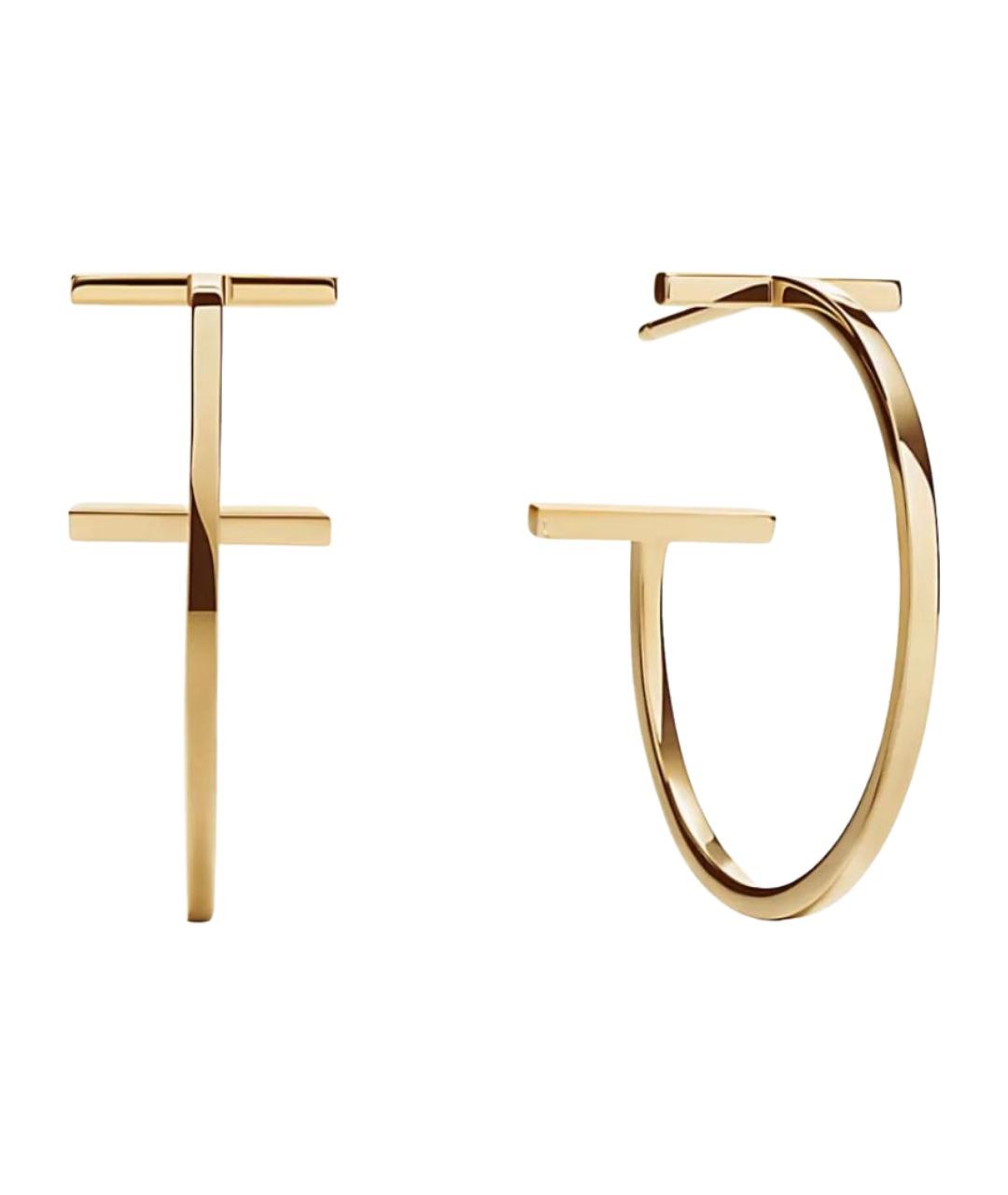 TIFFANY&CO Золотые серьги из желтого золота, фото 1