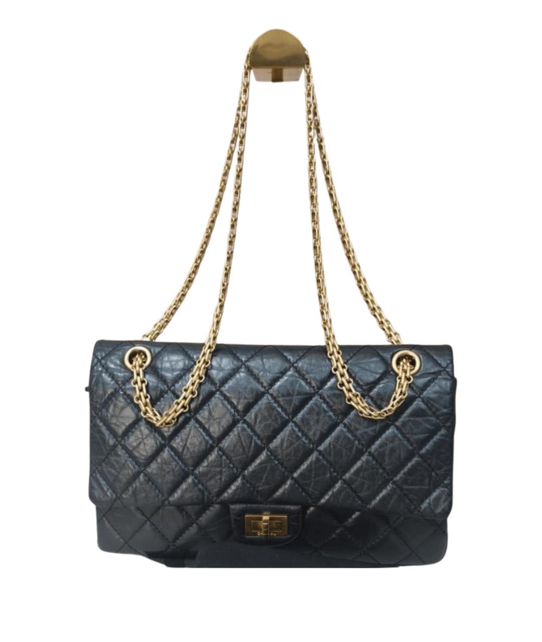 CHANEL Черная кожаная сумка через плечо, фото 1