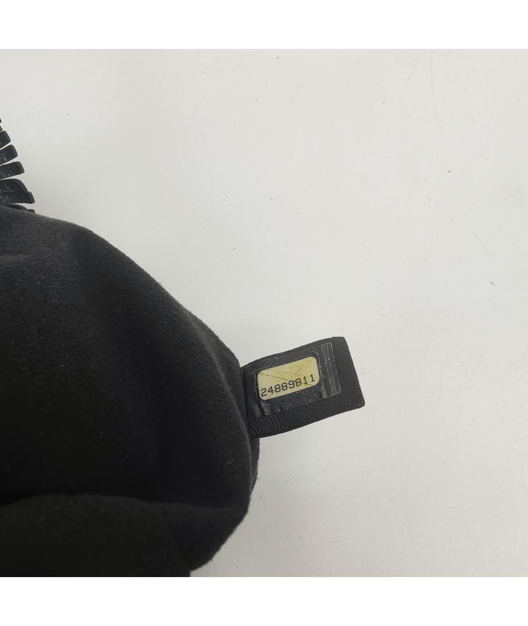 CHANEL Черная кожаная сумка через плечо, фото 9