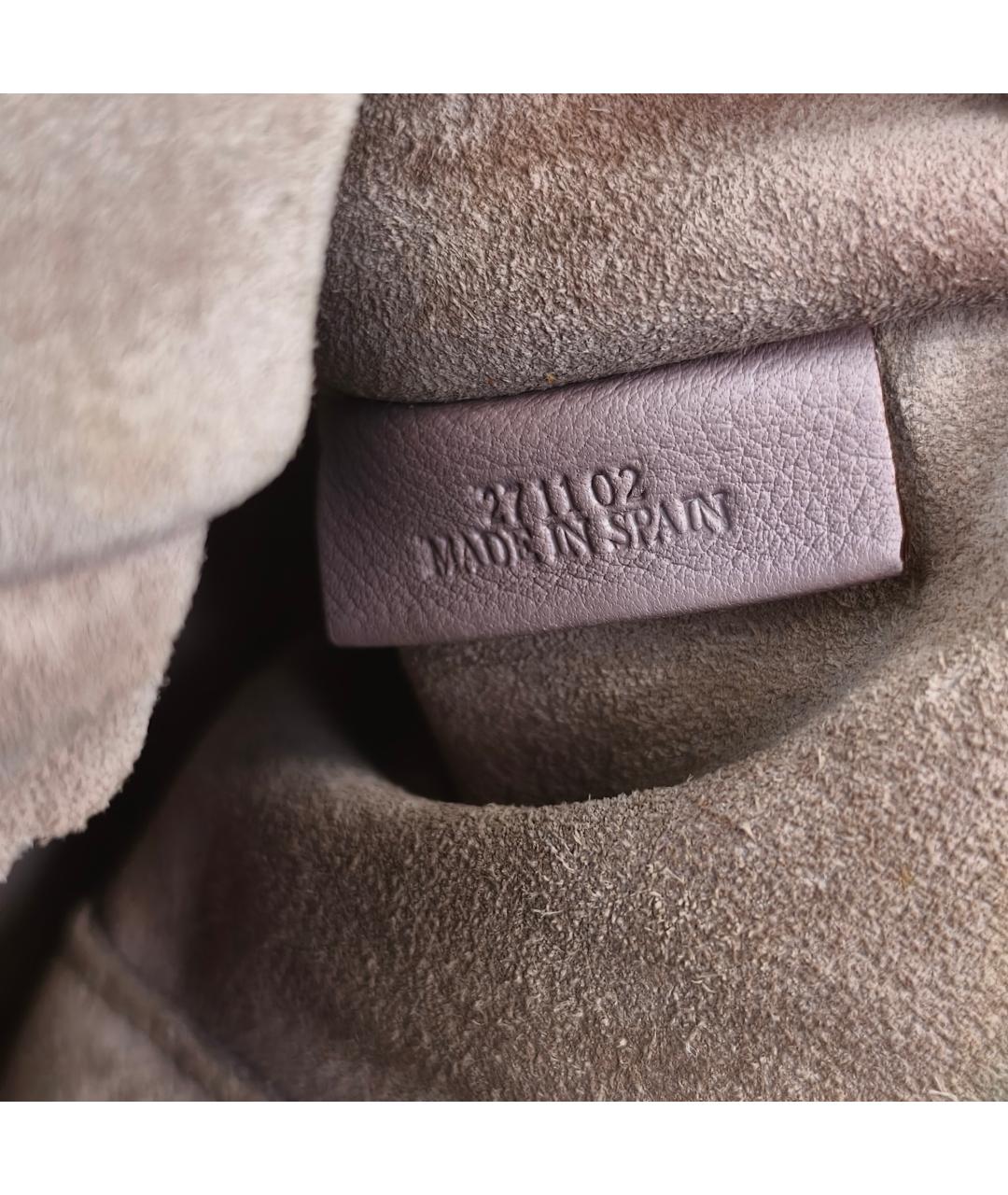 LOEWE Белая кожаная сумка через плечо, фото 3