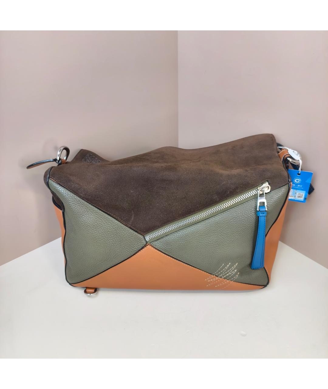 LOEWE Мульти кожаная сумка с короткими ручками, фото 2