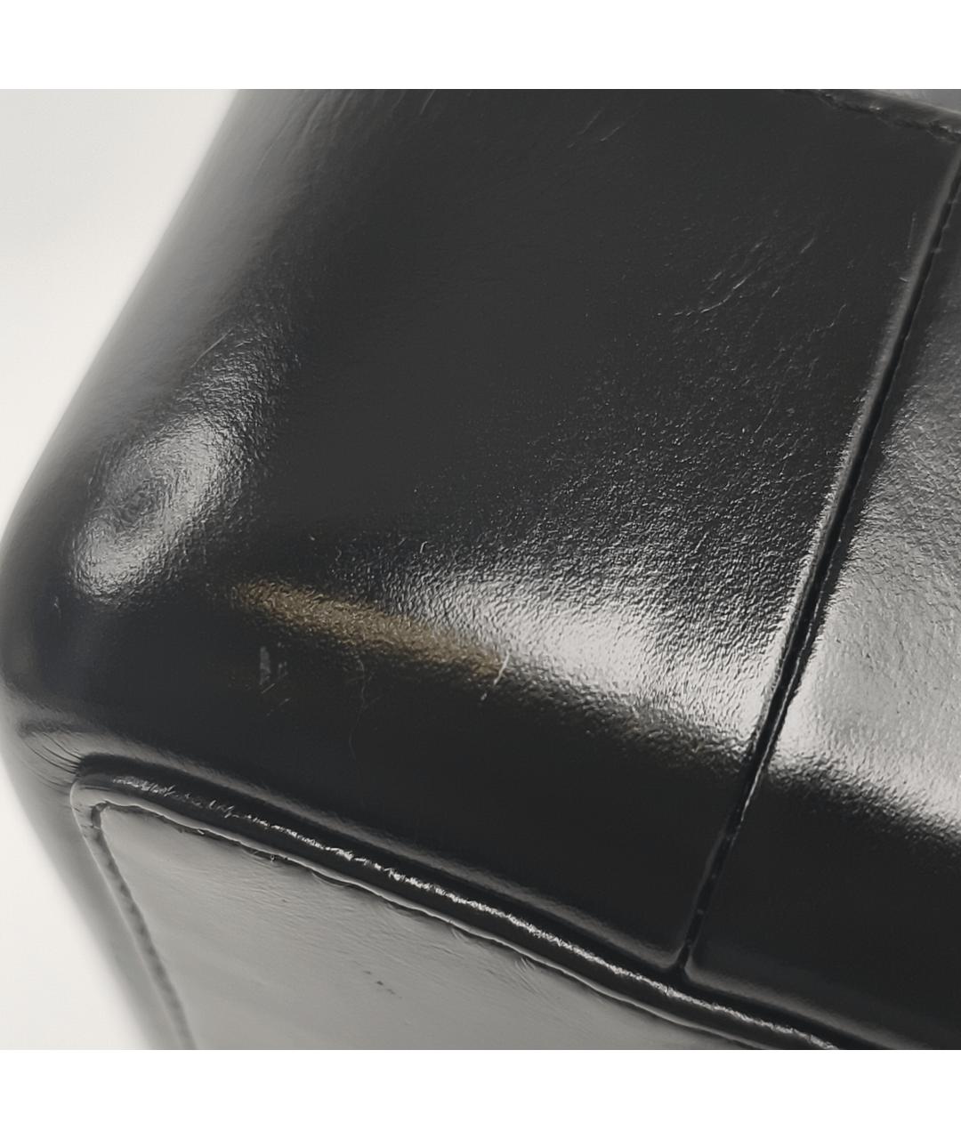 CHANEL Синий кожаный рюкзак, фото 4